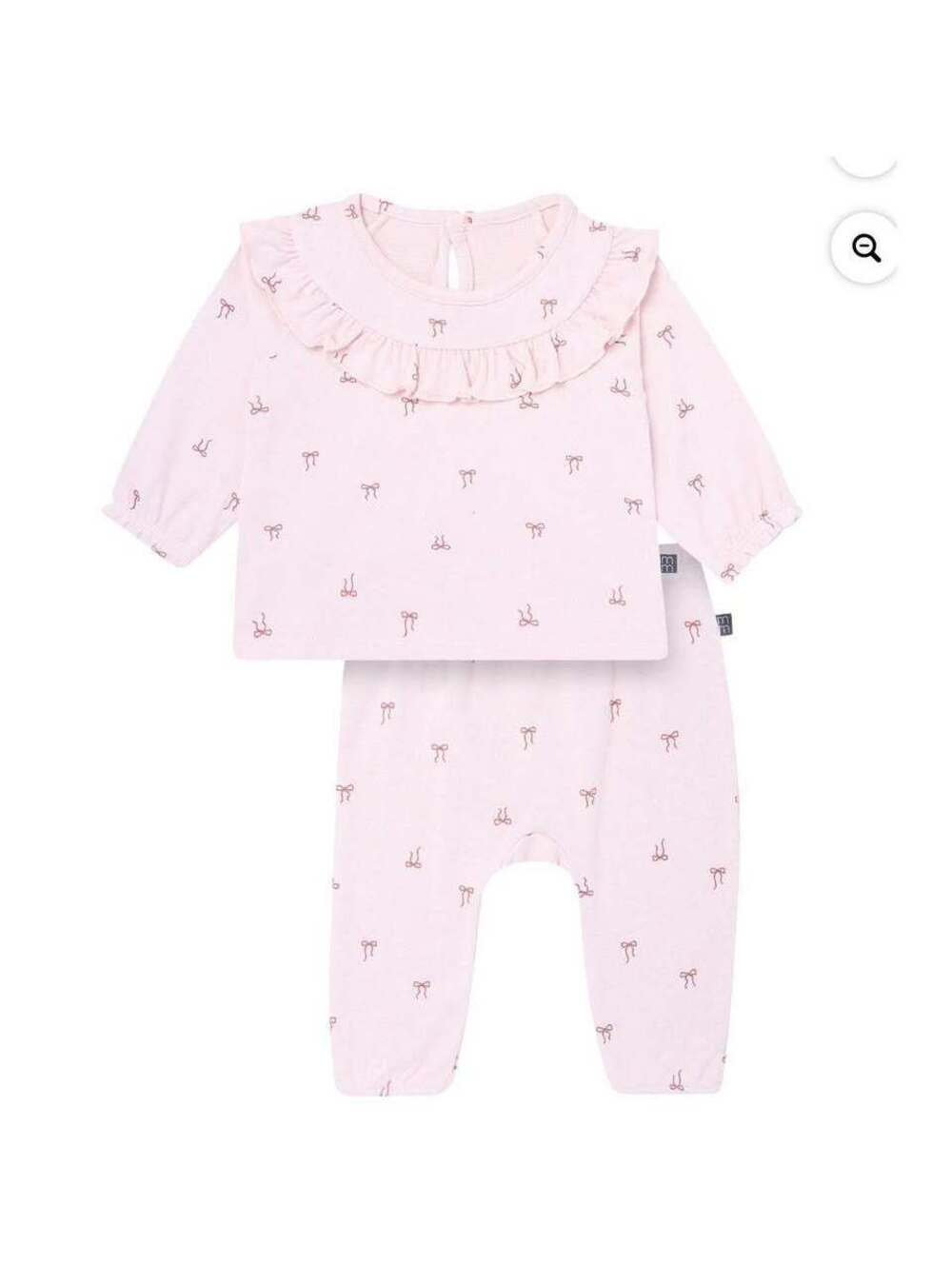 Modern Moments 18M 2 piece pink with bows